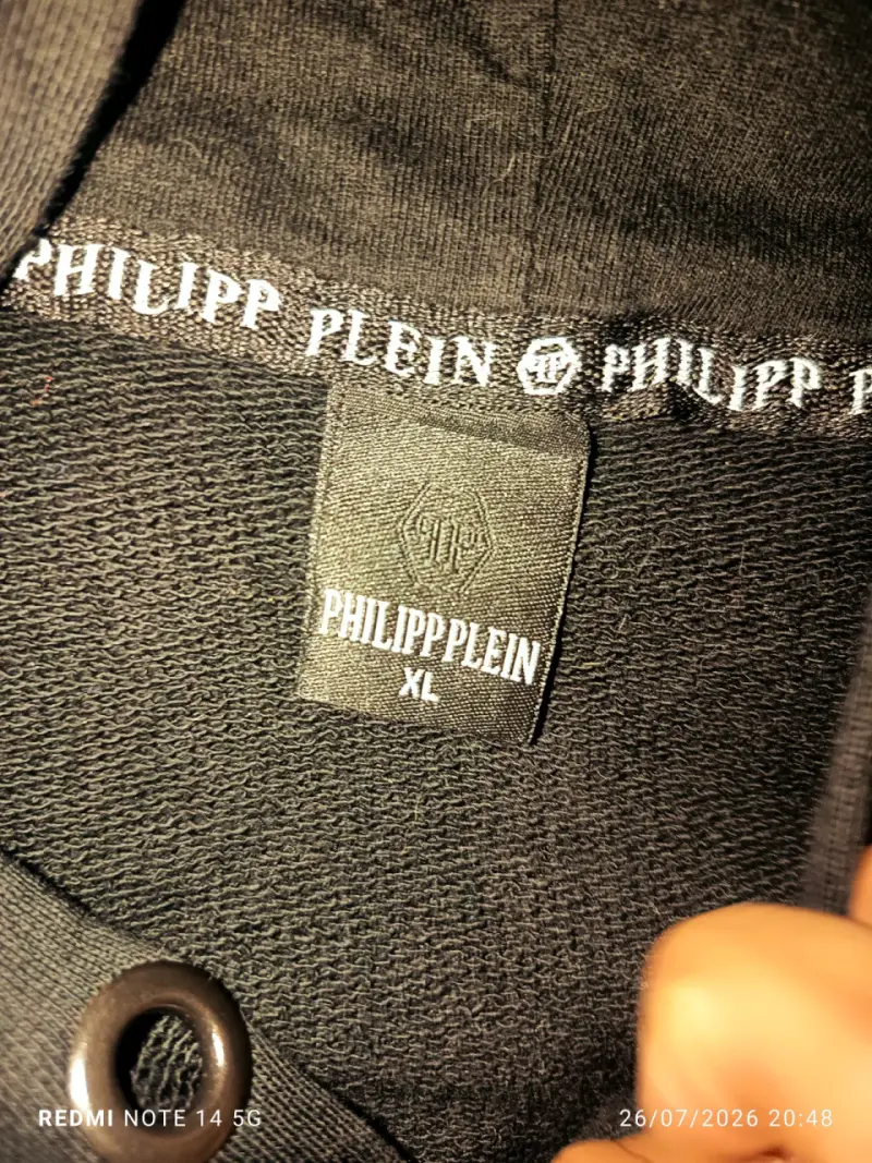 Polerón negro Philipp Plein con capucha - 3
