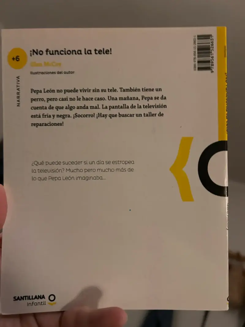 Libro infantil '¡No funciona la tele!' de Glen McCoy - 2