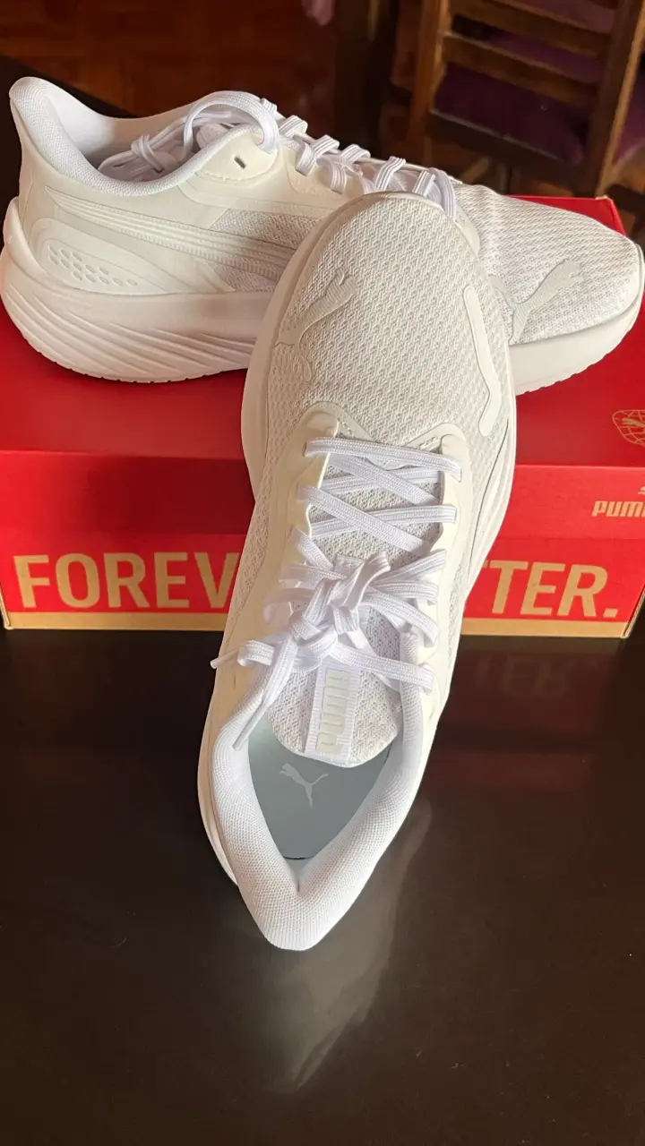 Zapatillas deportivas blancas Puma para hombre - 2