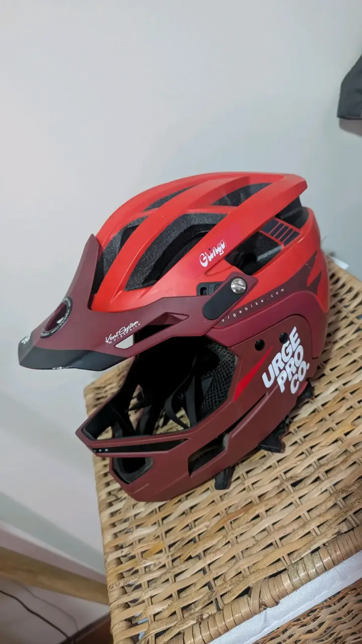 Casco de bicicleta Urge Gringo - rojo s/m - 6