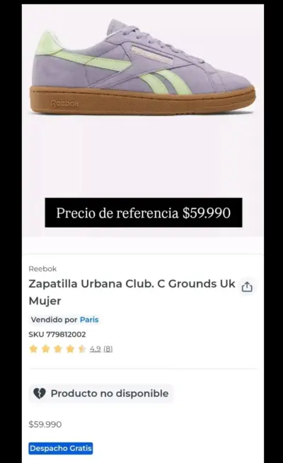 Zapatillas deportivas Reebok Club C - miniatura 6