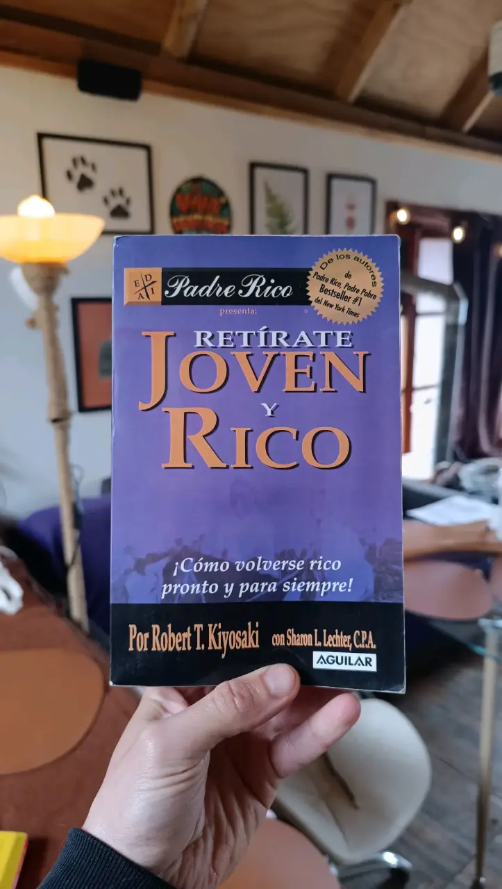 Libro 'Retírate Joven y Rico de Robert T. Kiyosaki