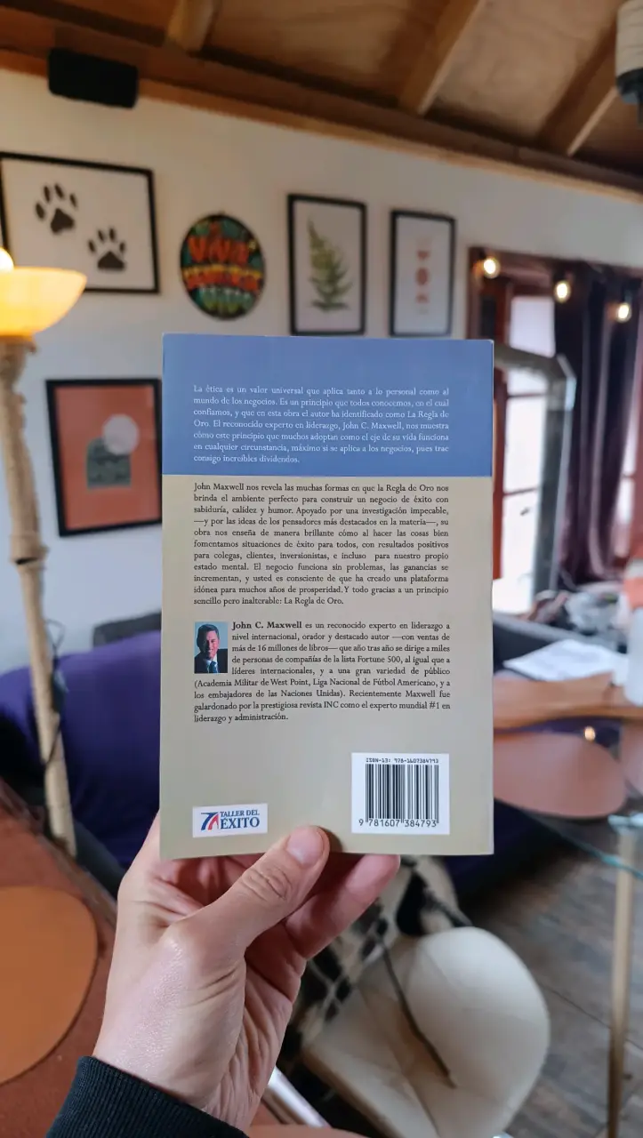 Libro La Regla de Oro del Líder de John C. Maxwel - 2