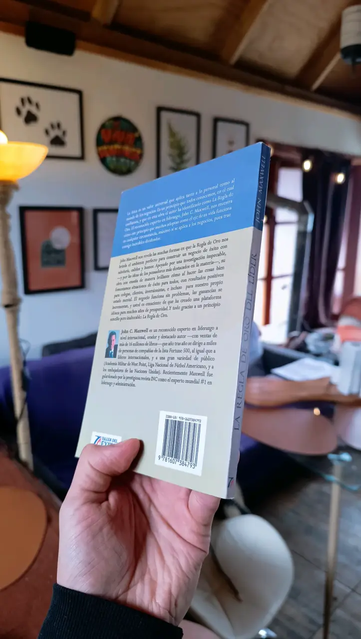 Libro La Regla de Oro del Líder de John C. Maxwel - 4