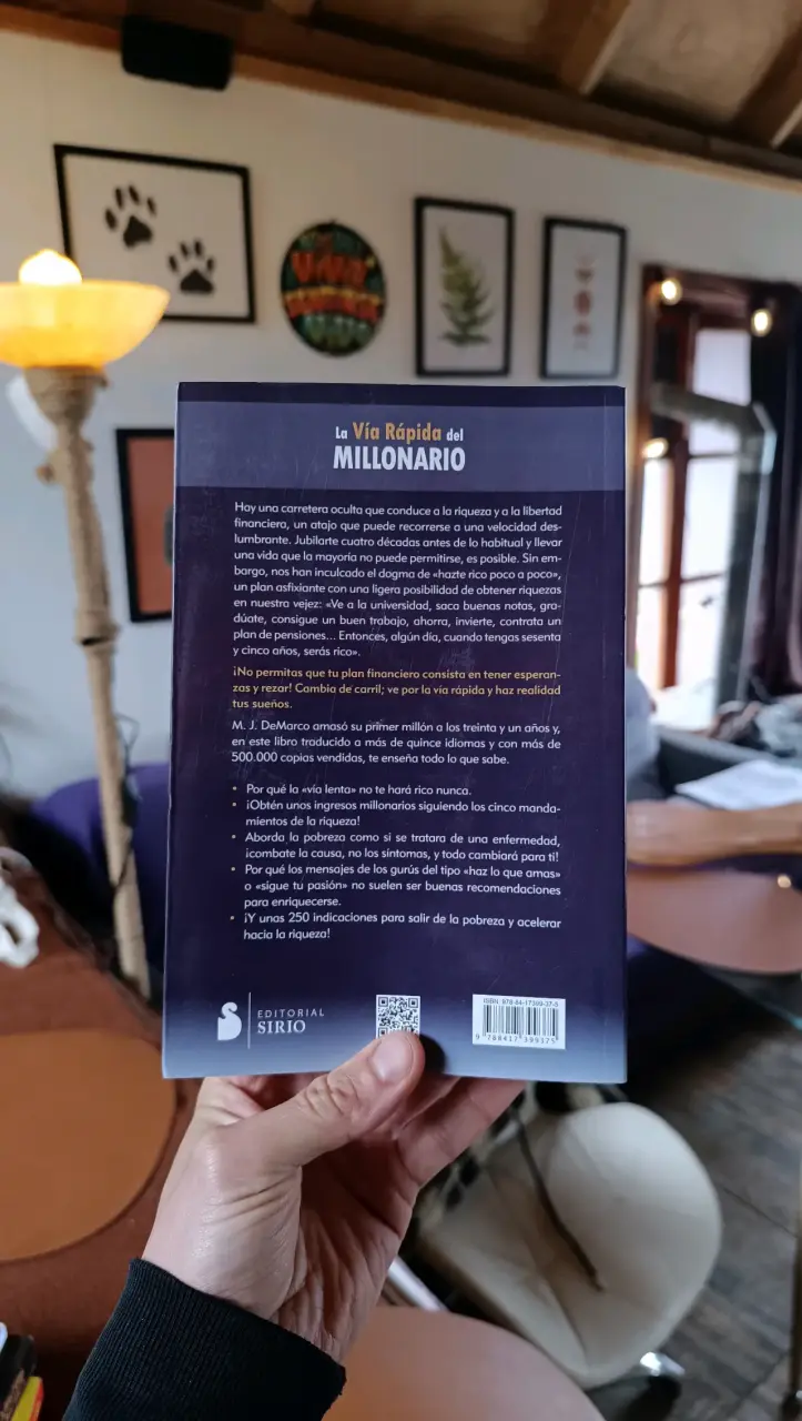 Libro La Vía Rápida del Millonario de M.J. DeMarco - 2