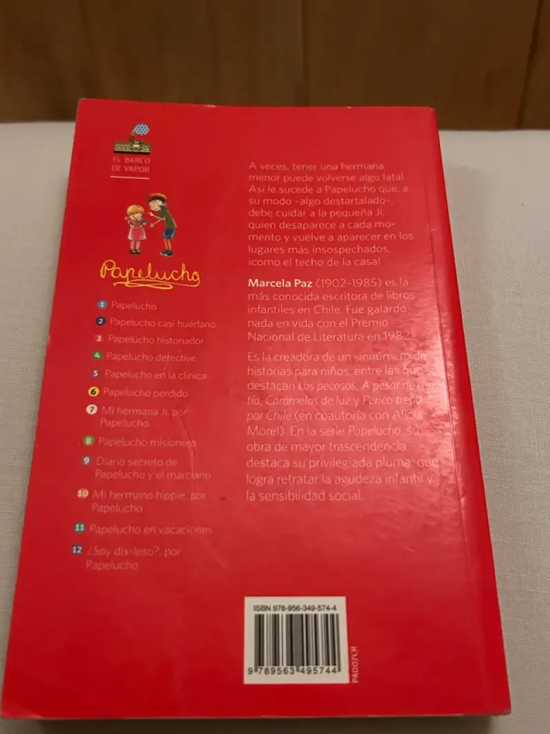 Libro 'Mi Hermana Ji' de Marcela Paz - 2