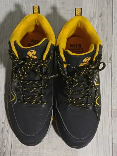 Botines infantiles Bubble Gummers negro y amarillo - miniatura 3