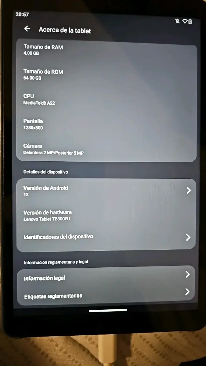 Tablet Lenovo Tab M8 4ta Gen 4GB RAM 64GB - 3