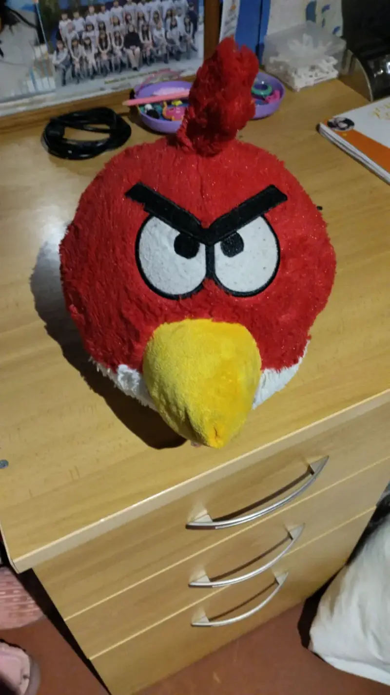 Peluche Red Angry Birds grande - 2