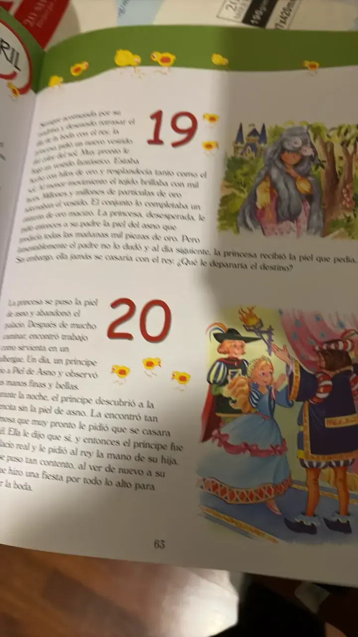 Libro infantil 365 Historias - 2