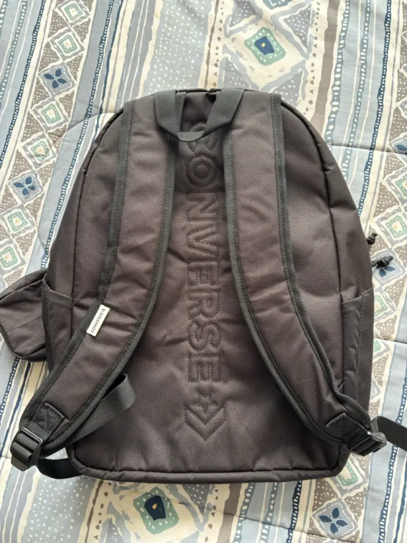 Mochila negra Converse con estuche adicional - 3