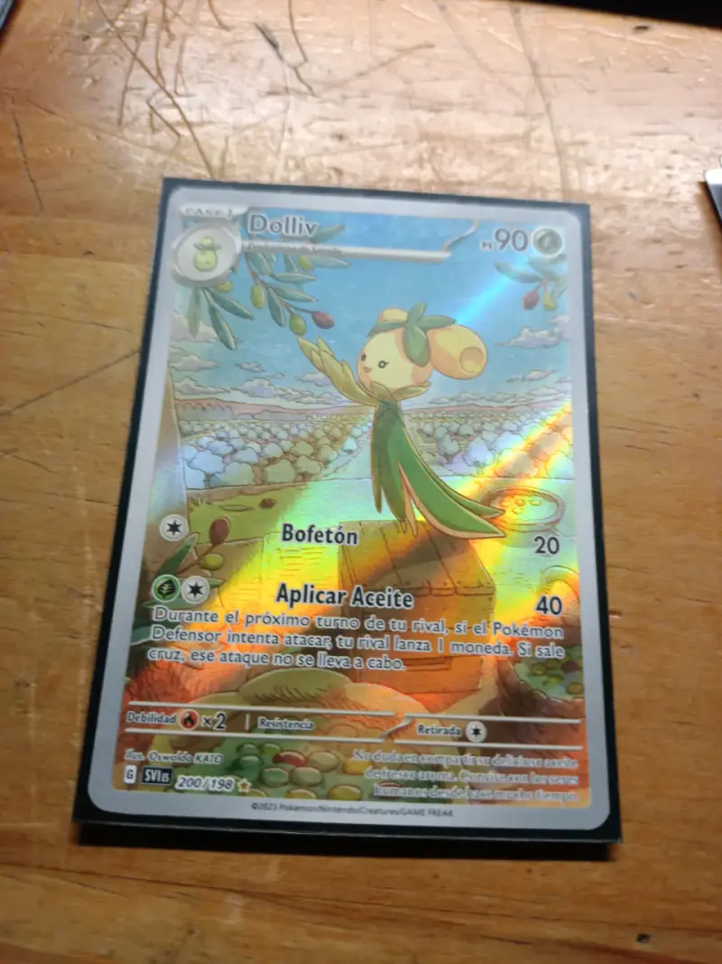 Carta Pokémon Dolliv Holo Rara