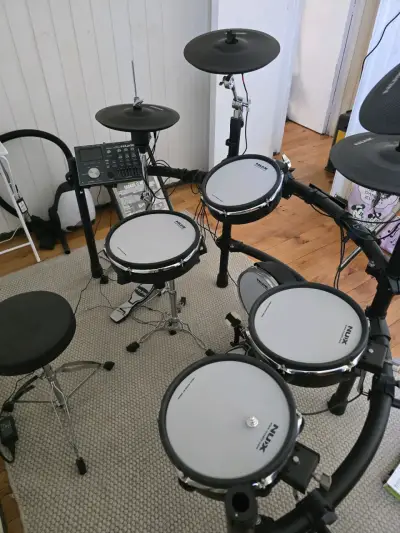 Batería Electrónica Nux dm8 Completa con Platillos - miniatura 2