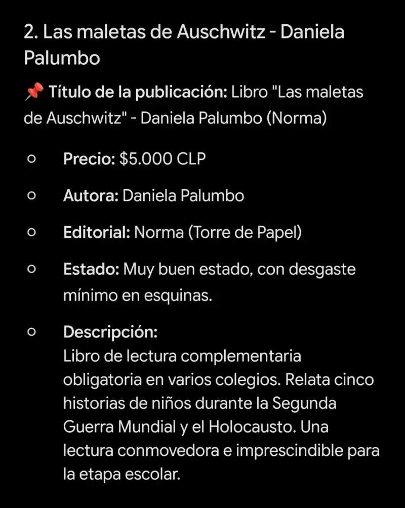 'Las maletas de Auschwitz' de Daniela Palumbo - 2