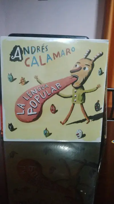Vinilo Andrés Calamaro La Lengua Popular - miniatura 1