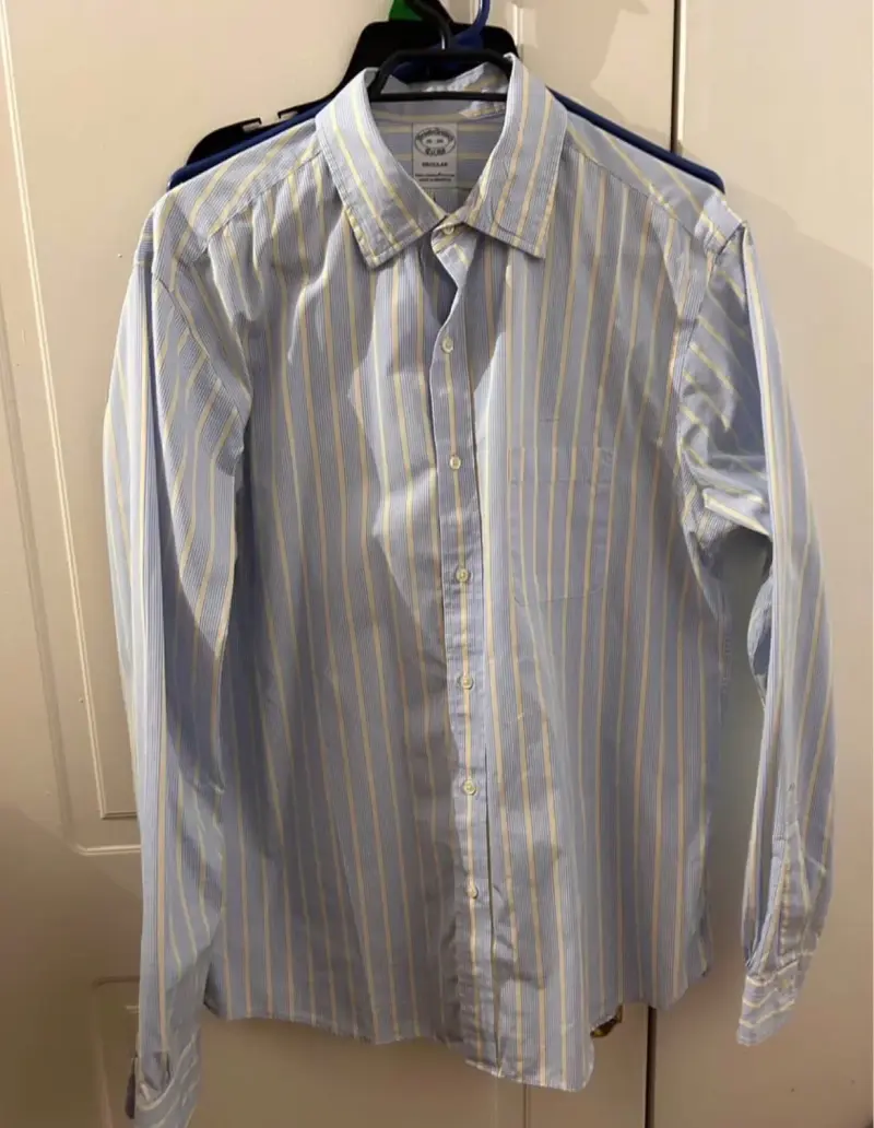 Camisa de algodón a rayas Brooks Brothers 16/36 - 5