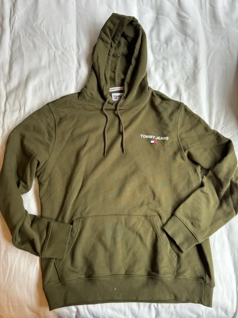 Polerón con capucha Tommy Jeans verde oliva - 1