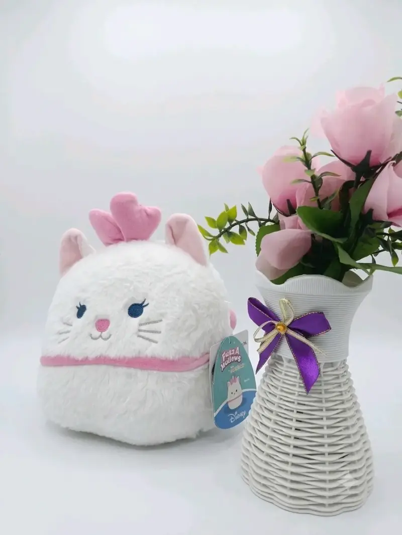 Peluche Disney Marie Squishmallow Blanco - 1