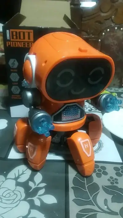 Robot interactivo Bot Pioneer naranja - miniatura 1