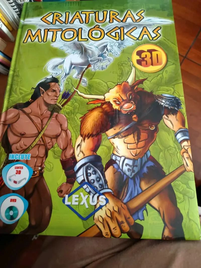 Libro Criaturas Mitológicas 3D