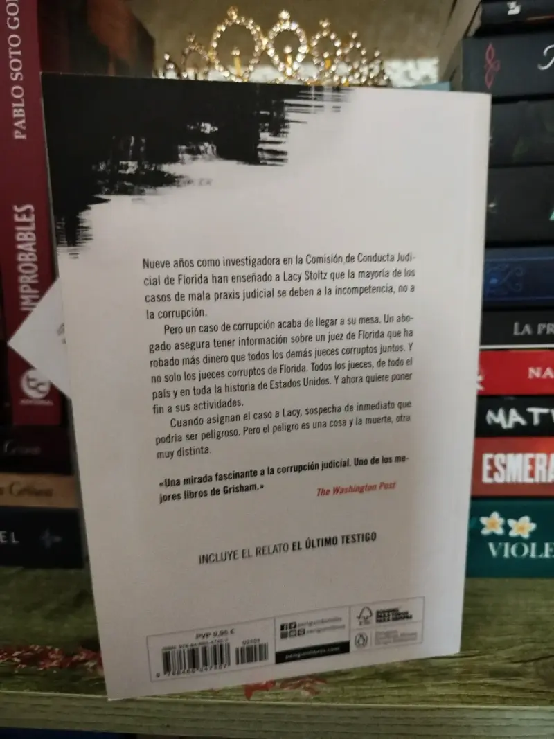 Libro 'El Soborno' de John Grisham en buen estado - 2