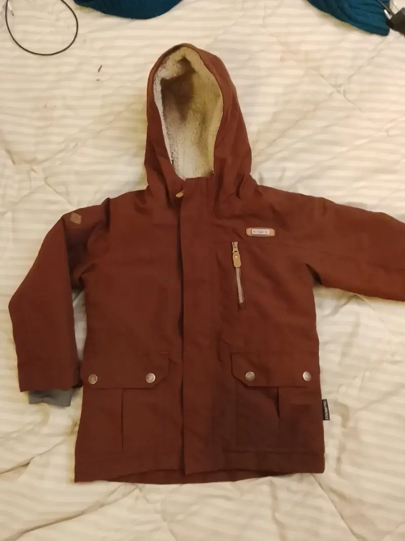 Casaca infantil café Lippi talla 3/4 - 1