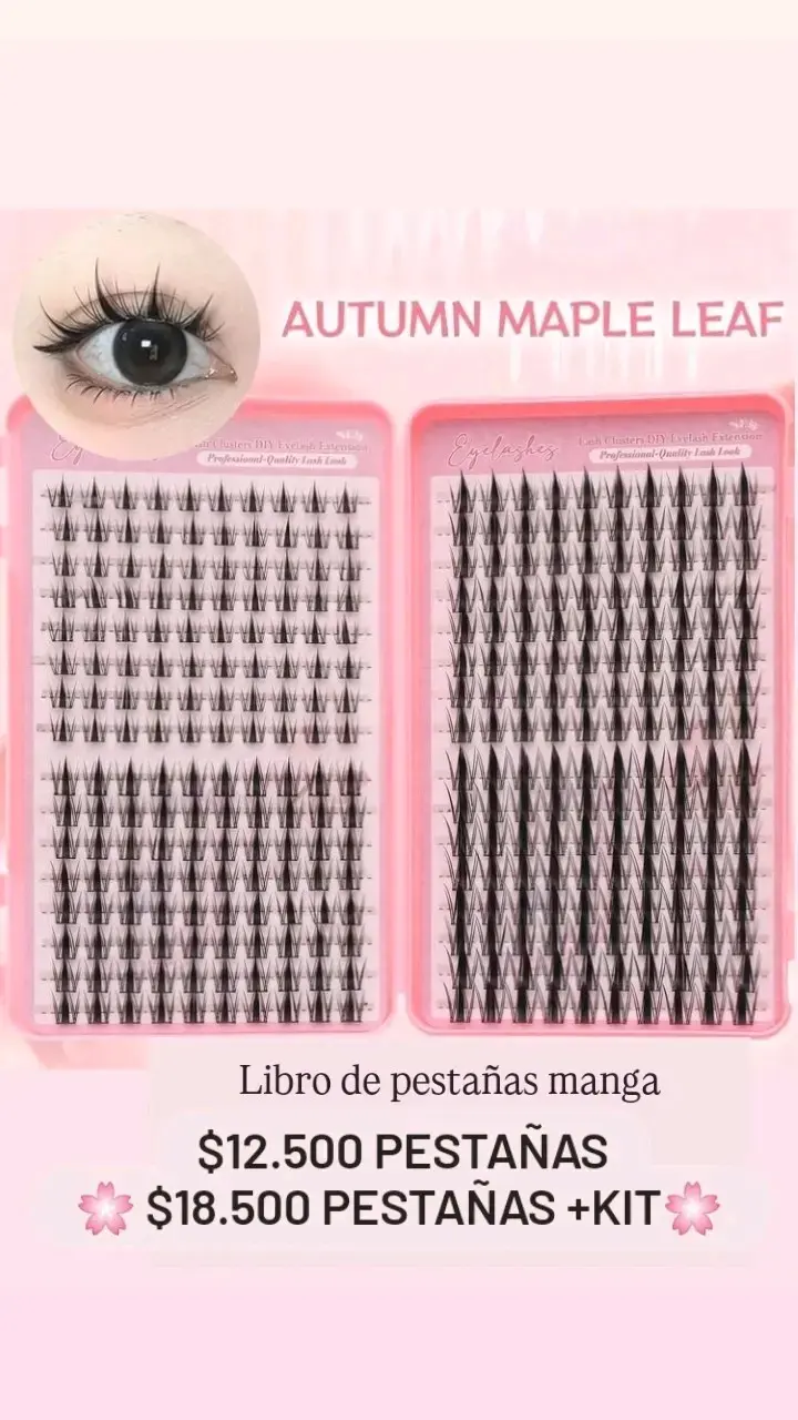 Libro de pestañas manga lashes - 1