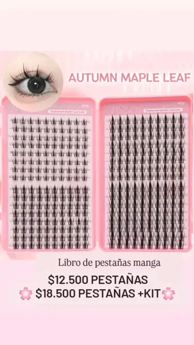Libro de pestañas manga lashes - miniatura 1