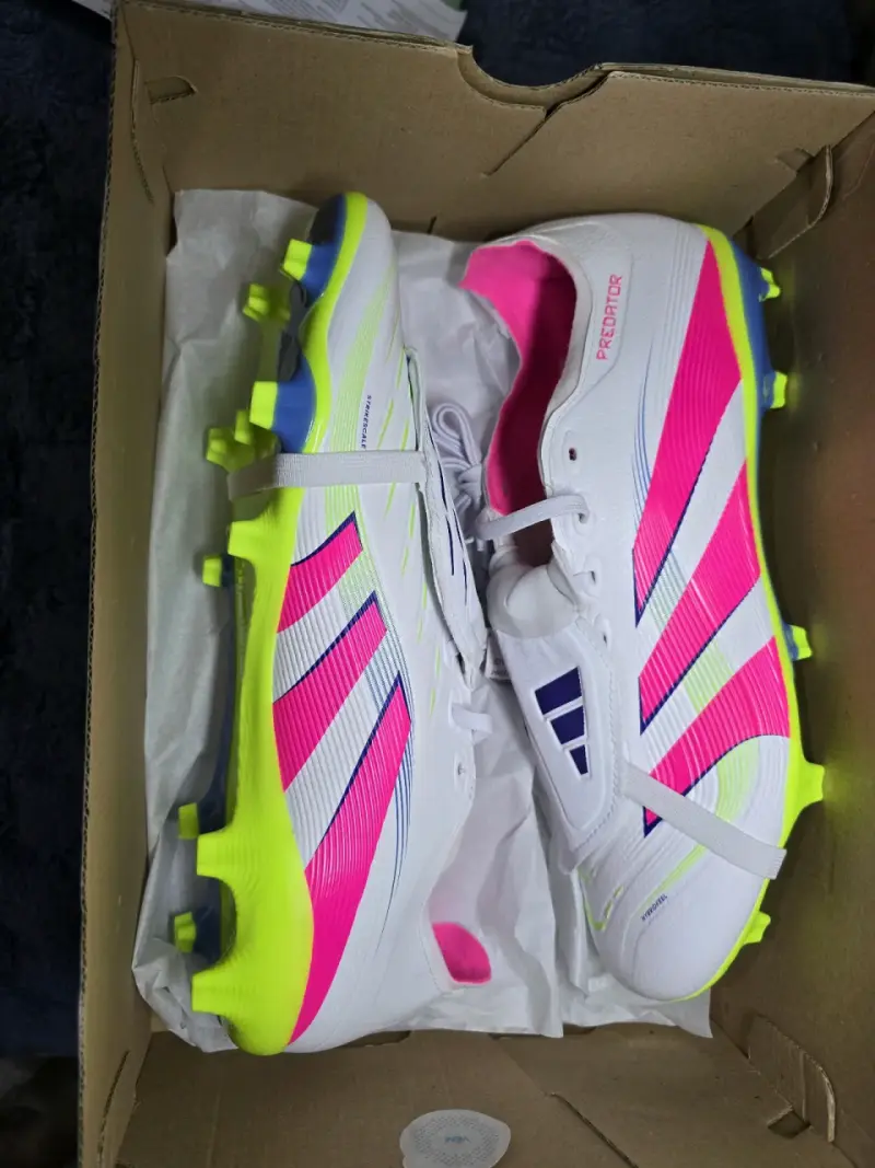 Botines de fútbol Adidas Predator blancos - 3