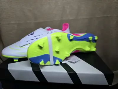 Botines de fútbol Adidas Predator blancos - miniatura 5