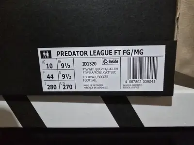 Botines de fútbol Adidas Predator blancos - miniatura 6