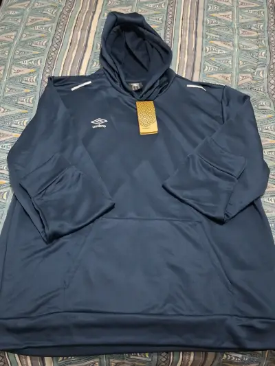 Polerón con capucha azul marino Umbro - miniatura 1