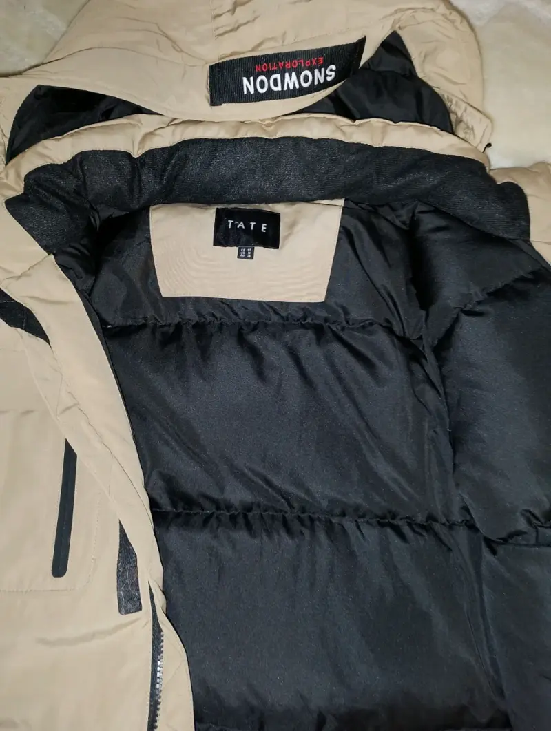 Parka beige para hombre Snowdon Exploration - 2
