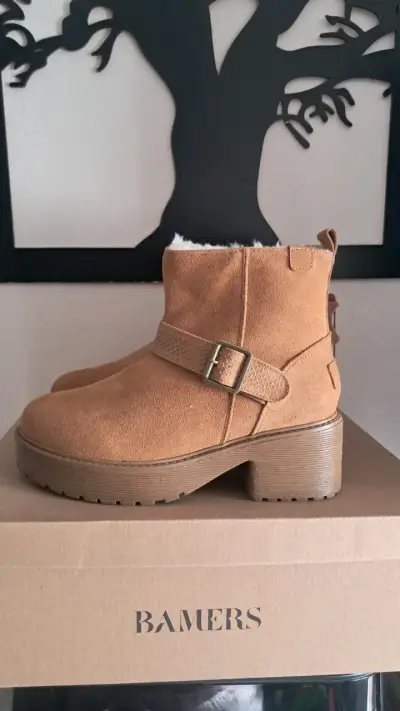 Botines de cuero Bamers - miniatura 1