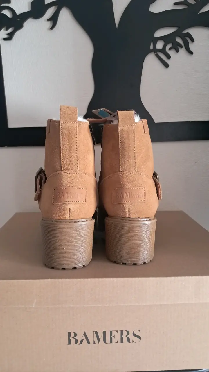 Botines de cuero Bamers - 3