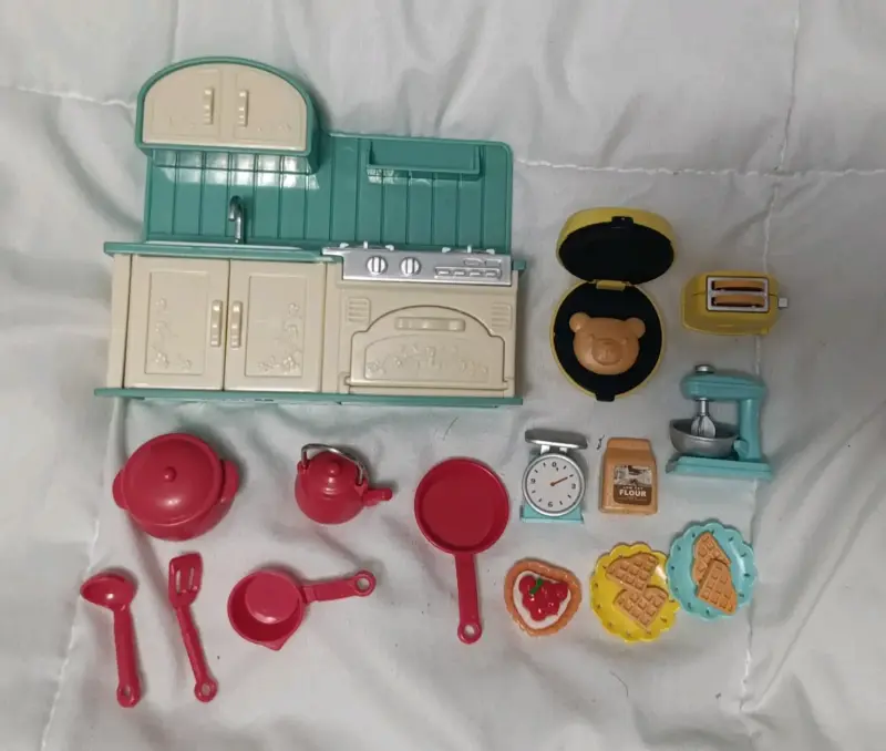 Set de cocina de juguete con accesorios - 1