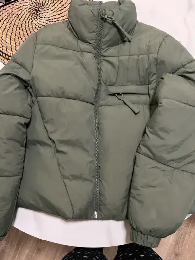 Parka verde gordita JDY - miniatura 1