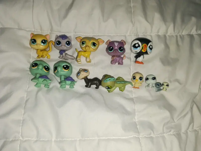 Lote de figuras Littlest Pet Shop variadas - 1