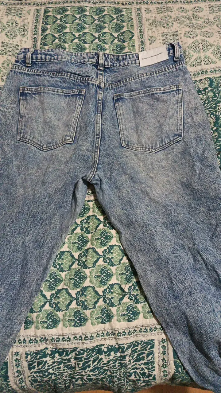 Jeans de mezclilla desgastados para hombre - 2