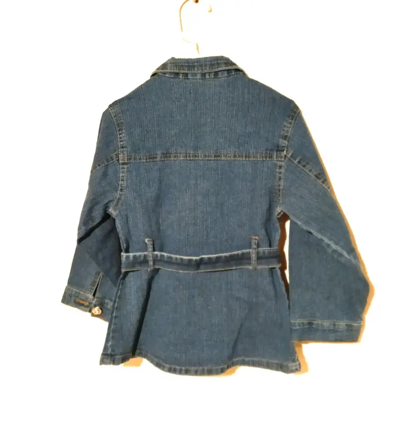 Chaqueta de mezclilla niña talla 6 - 4