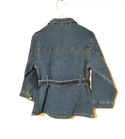 Chaqueta de mezclilla niña talla 6 - miniatura 4
