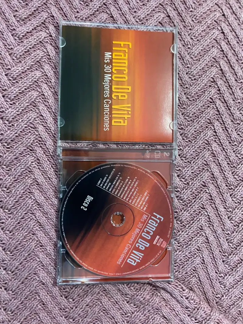 CD doble Franco de Vita Mis 30 Mejores Canciones - 2