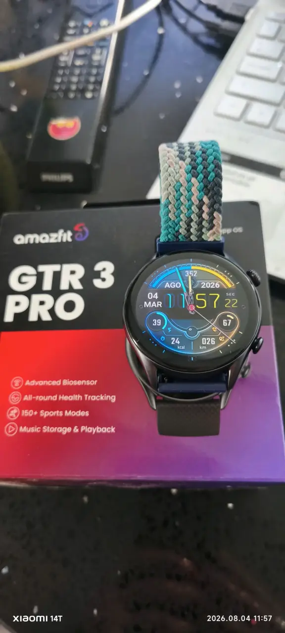 Reloj Inteligente Amazfit GTR 3 Pro con Correa - 4