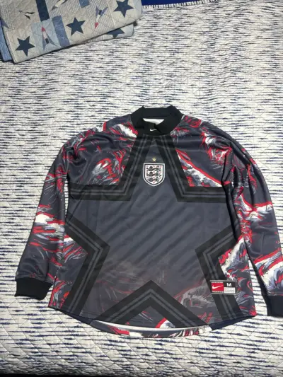 Camiseta de fútbol Nike Inglaterra manga larga - miniatura 2