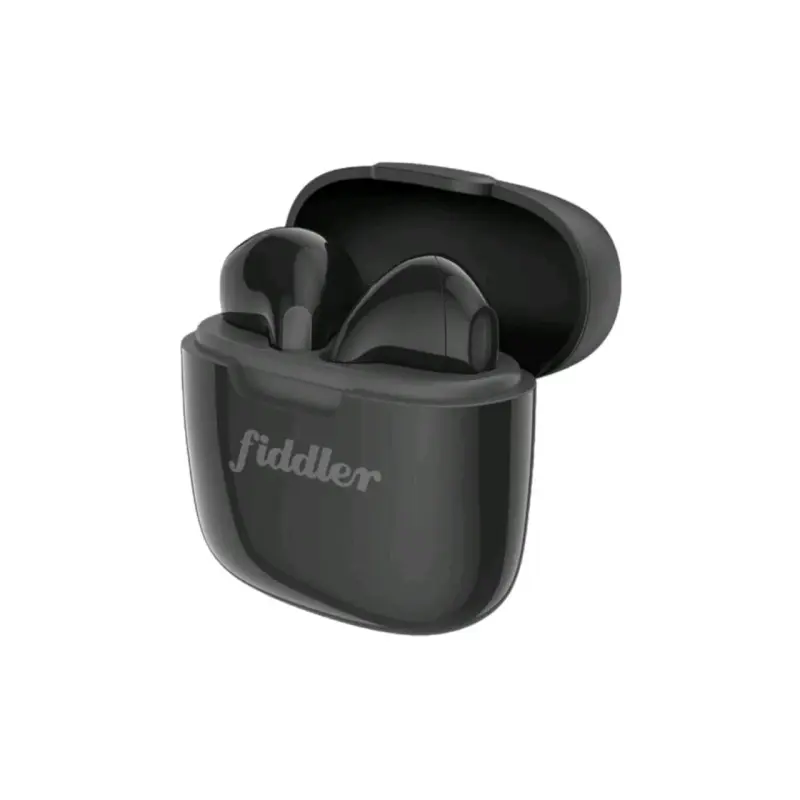 Audífonos Inalámbricos Fiddler Negros con Estuche - 1