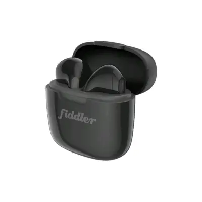 Audífonos Inalámbricos Fiddler Negros con Estuche - miniatura 1