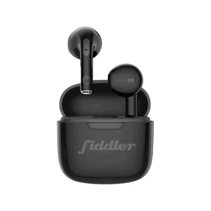 Audífonos Inalámbricos Fiddler Negros con Estuche - 3
