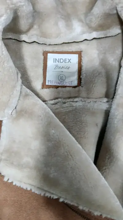 Chaqueta de gamuza marrón - miniatura 2