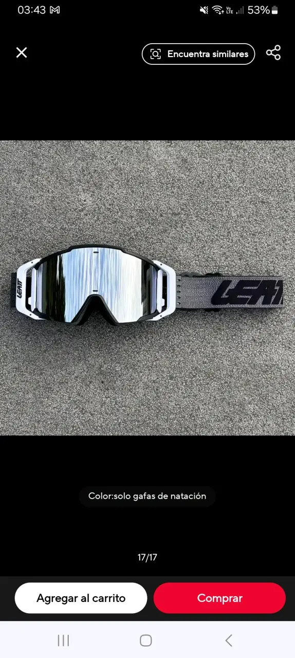 Casco de motocross Fox V1 con diseño llamativo - 2