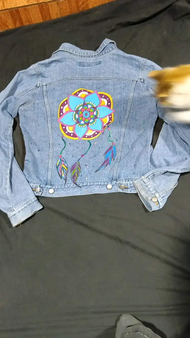Chaqueta de mezclilla Vero Moda con bordado - 3
